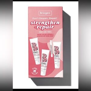 NIB: Briogeo Strengthen + Repair Hair Care Minis!
